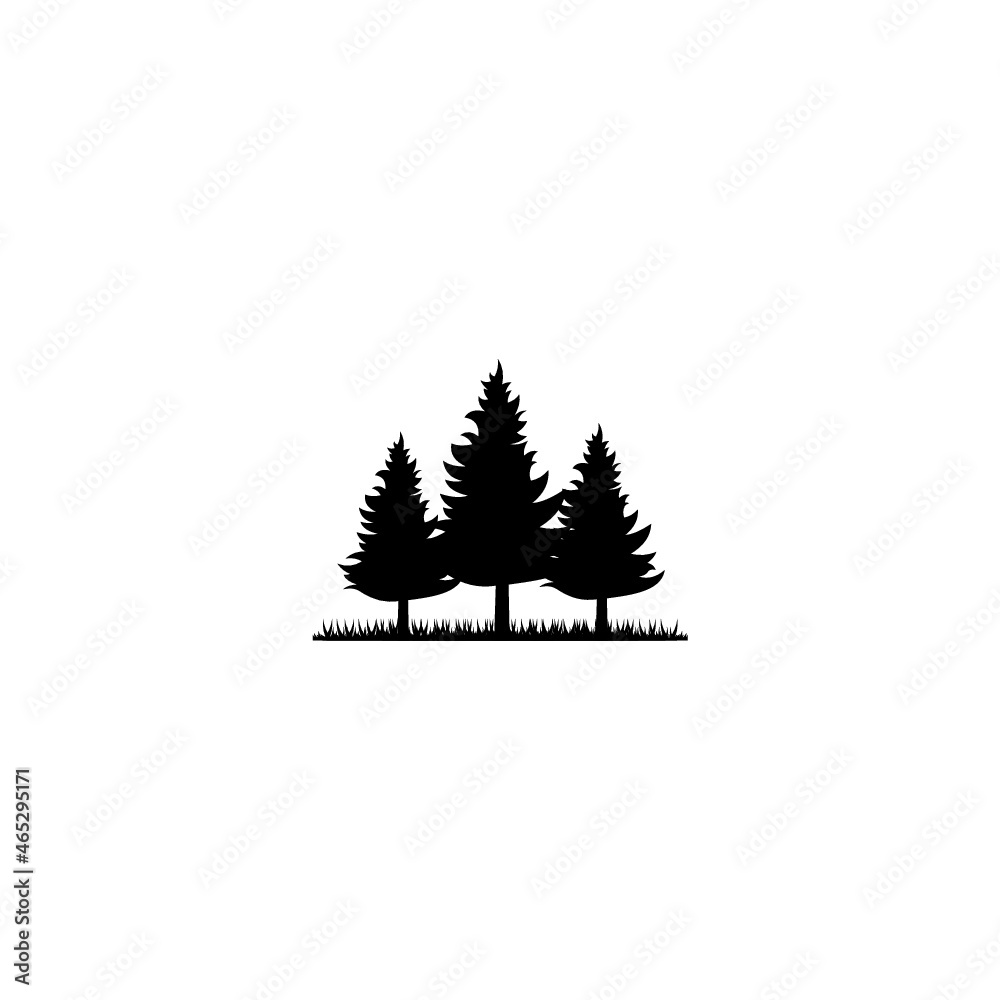 Fototapeta premium Pine logo design