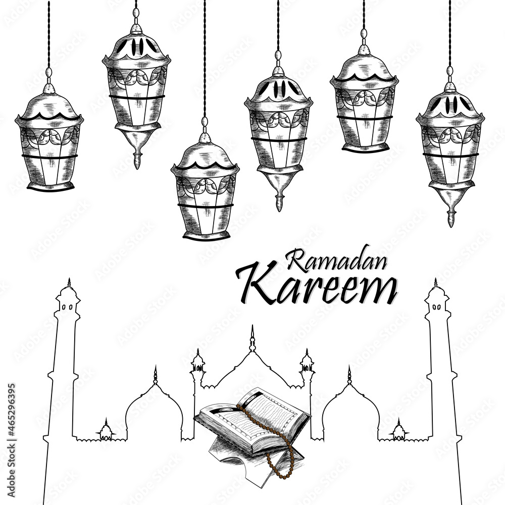 Iftar party invitation greeting card and background Iftar party invitation greeting card and background