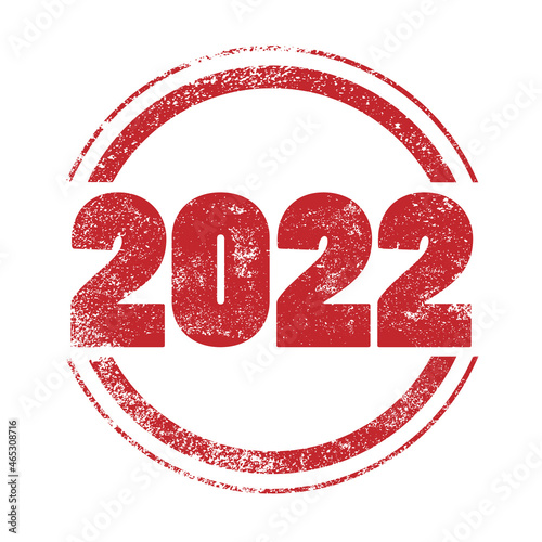 2022 Red Ink Stamp