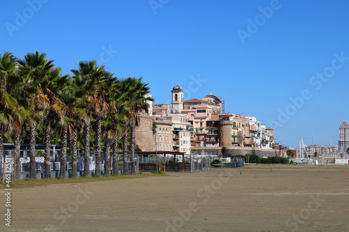 old center of Nettuno City (Rome)