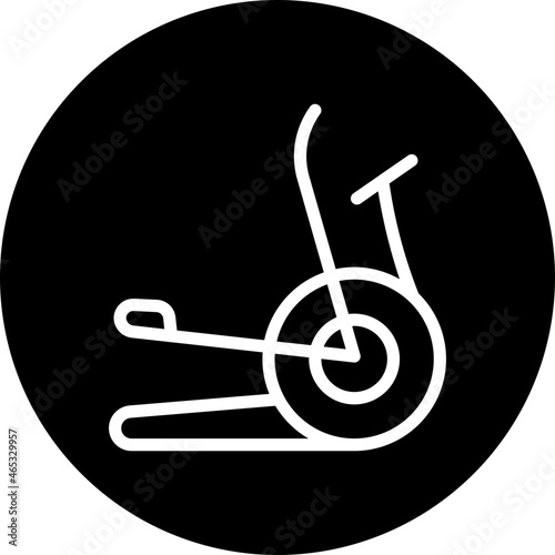 elliptical glyph icon