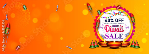 happy diwali festival background for website header.