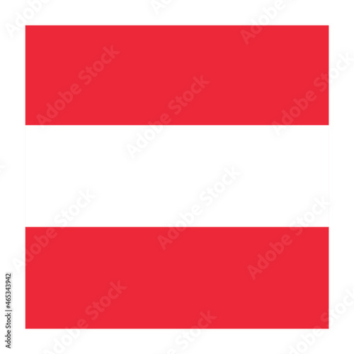 Austria Flat Square Country Flag button Icon Free Download Austria Flat Square Country Flag button Icon - GFXLoad