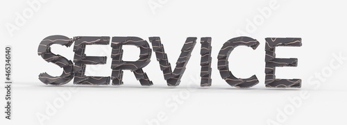 modern Help and support in 3d