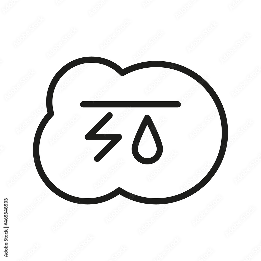 Cloud Outline Vector Icon. Illustration Of A Stroke Vector On A White Background. For App And Website Cloud Outline Vector Icon. Illustration Of A Stroke Vector On A White Background. For App And Website