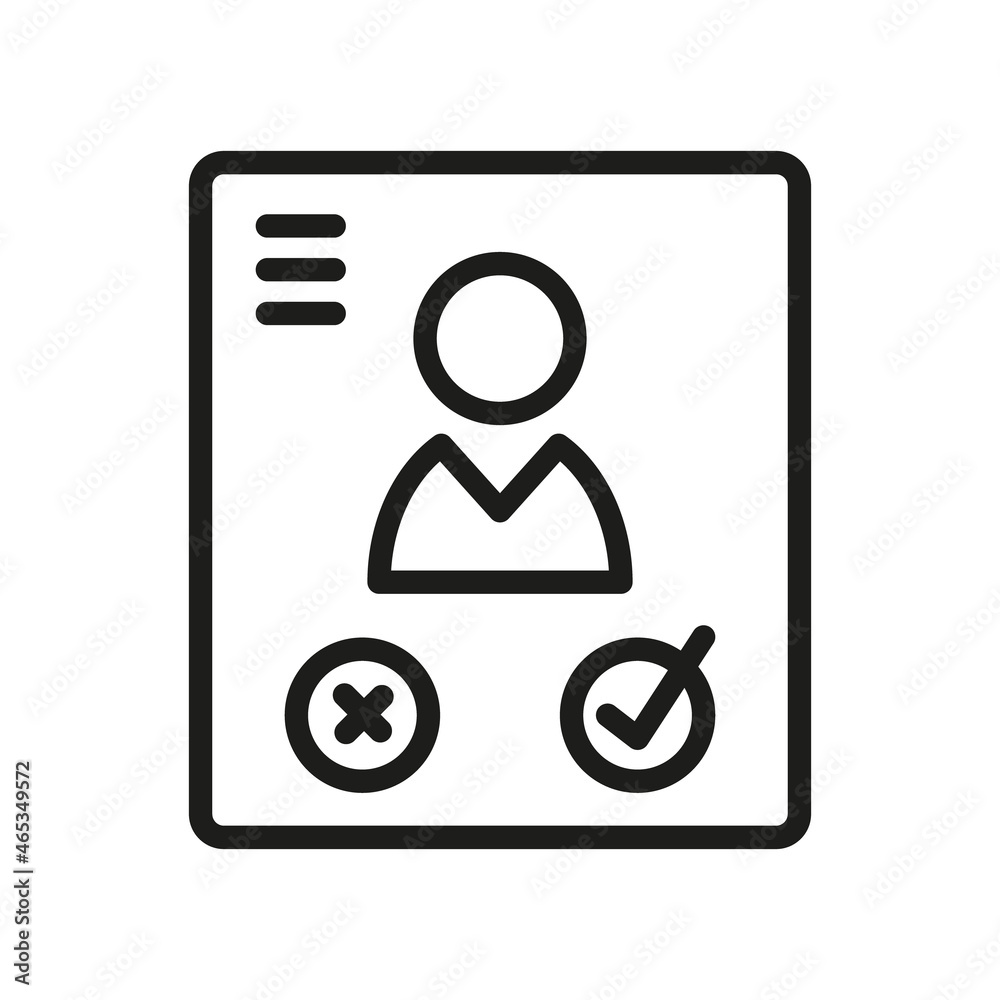 Login Outline Vector Icon. Illustration Of A Stroke Vector On A White Background. From App And Website. Login Outline Vector Icon. Illustration Of A Stroke Vector On A White Background. From App And Website.