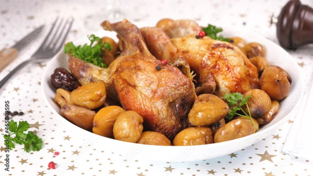 baked quail with potatoes baked quail with potatoes