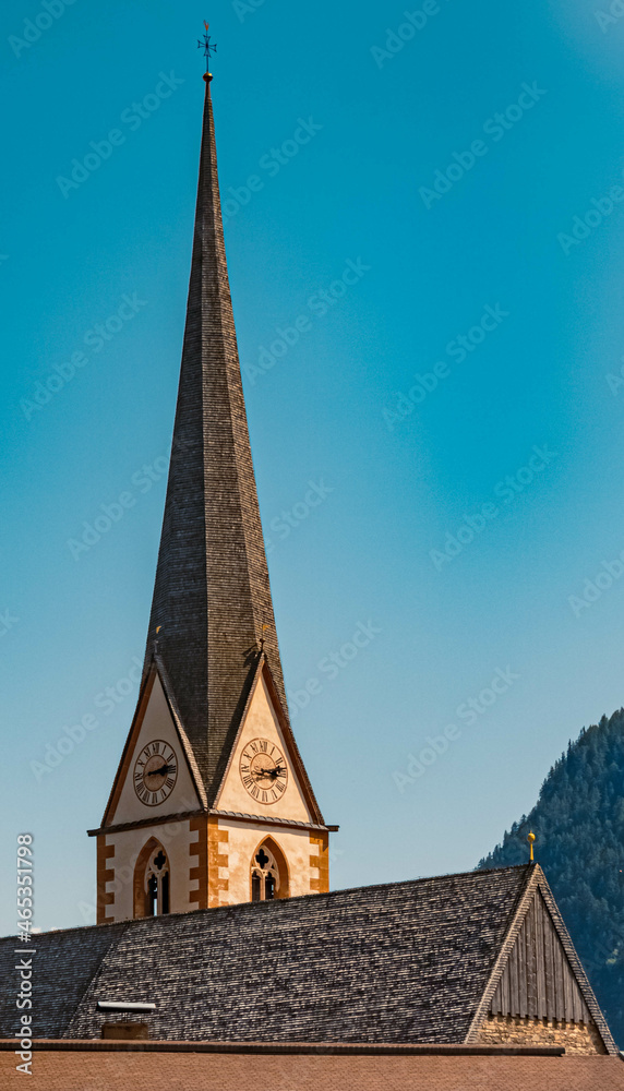 Beautiful alpine summer view with the church of Heiligenblut near the famous Grossglockner High Alpine Road, Salzburg, Kaernten, Austria Beautiful alpine summer view with the church of Heiligenblut near the famous Grossglockner High Alpine Road, Salzburg, Kaernten, Austria