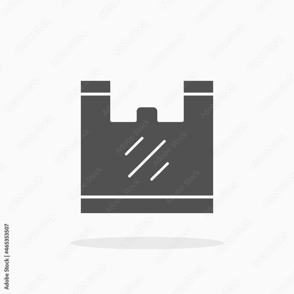Plastic Bag icon. Solid or Glyph Style. Vector illustration. Enjoy this icon for your project. Plastic Bag icon. Solid or Glyph Style. Vector illustration. Enjoy this icon for your project.