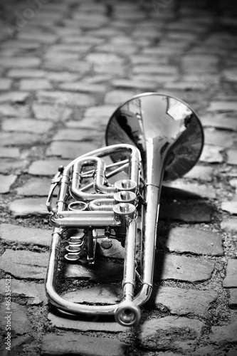 trumpet on the street