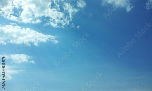 blue sky with clouds