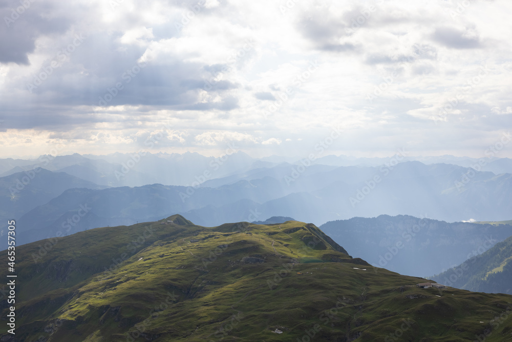 Amazing hiking day in one of the most beautiful area in Switzerland called Pizol in the canton of Saint Gallen. What a wonderful landscape in Switzerland at a sunny day. Amazing hiking day in one of the most beautiful area in Switzerland called Pizol in the canton of Saint Gallen. What a wonderful landscape in Switzerland at a sunny day.