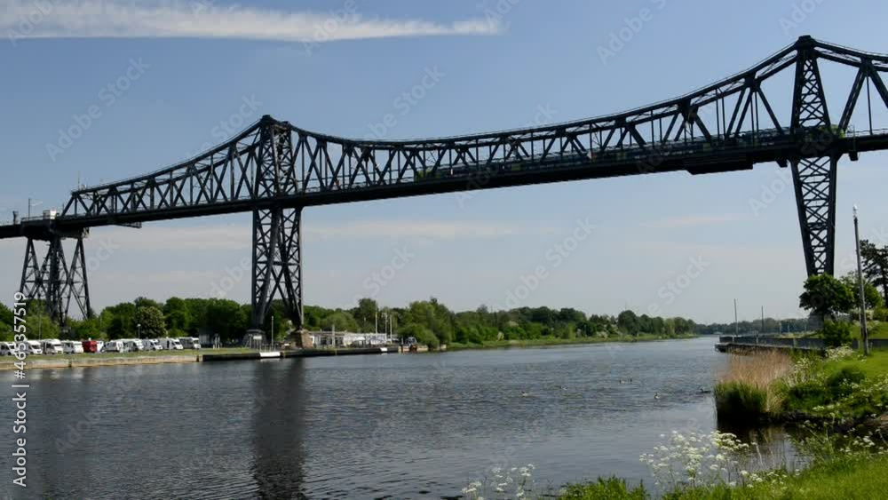 Rendsburger Hochbrücke über dem Nord-Ostsee-Kanal Rendsburger Hochbrücke über dem Nord-Ostsee-Kanal