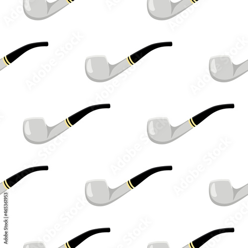many identical seamless types smoke pipes different size for tobacco