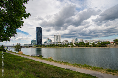 Wien an der Donau Donaucity, Skyline photo