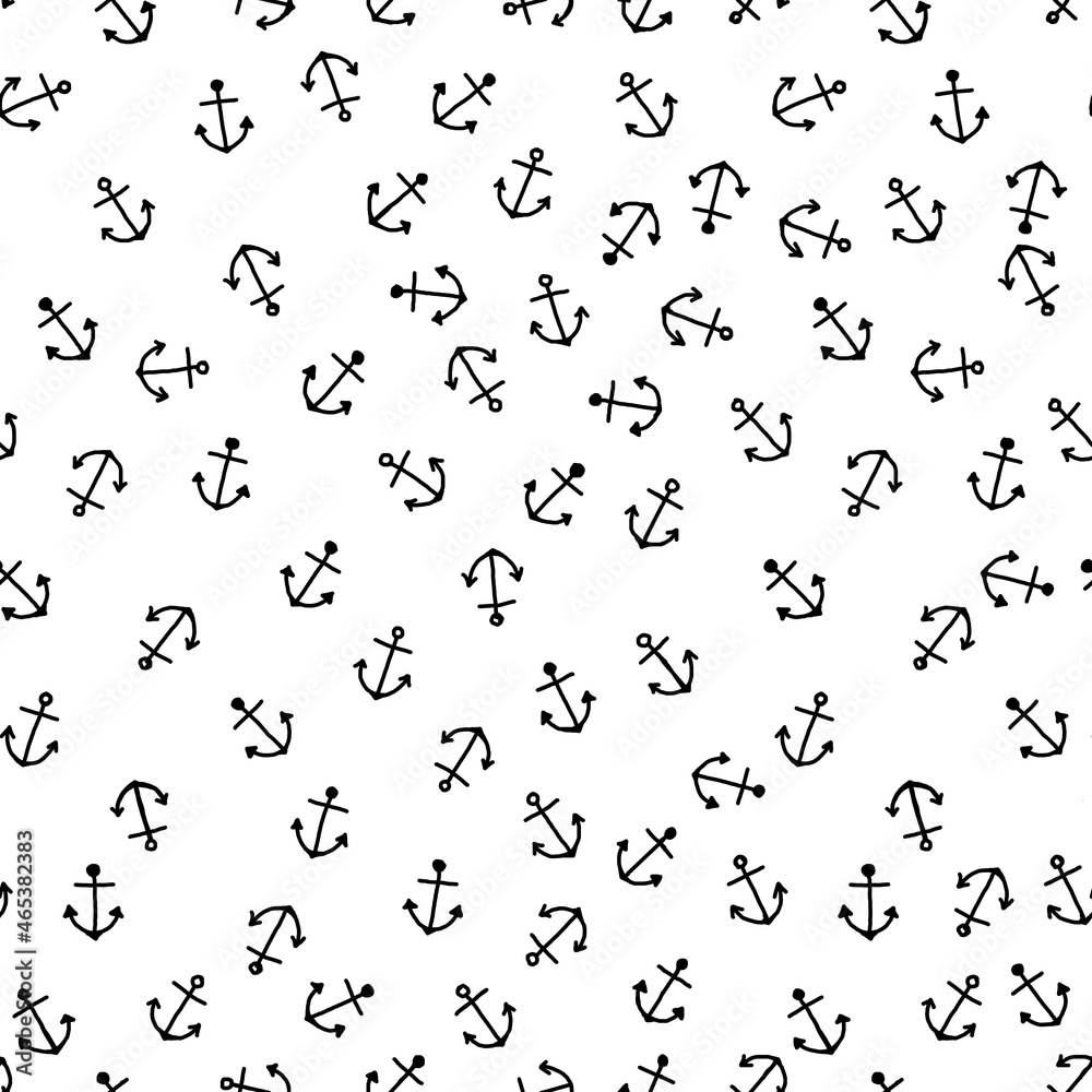 Hand Drawing Nautical Seamless Pattern for party, anniversary, birthday. Design for banner, poster, card, invitation and scrapbook Hand Drawing Nautical Seamless Pattern for party, anniversary, birthday. Design for banner, poster, card, invitation and scrapbook