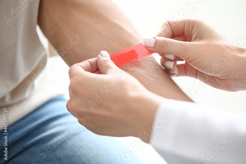 First aid application of ad...