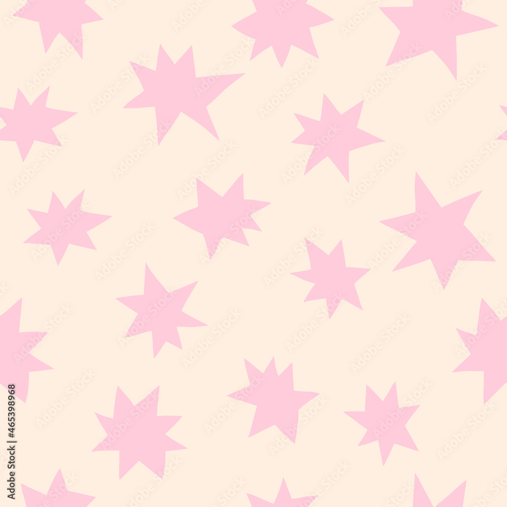 Starry night. Vector seamless background with stars. Pastel colors backdrop. Starry night. Vector seamless background with stars. Pastel colors backdrop.