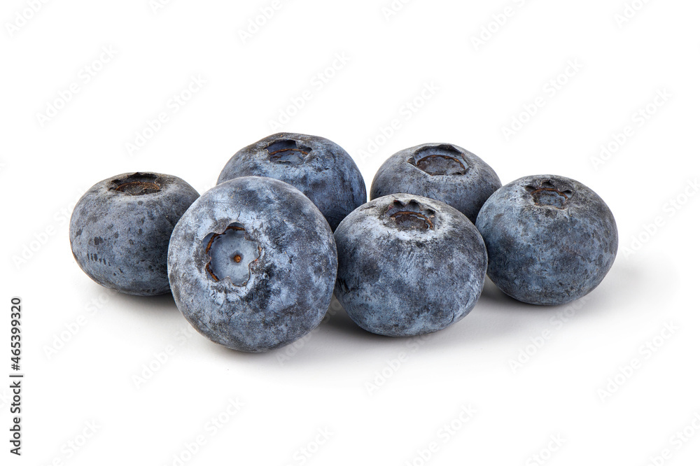 Blueberries, isolated on white background. Blueberries, isolated on white background.