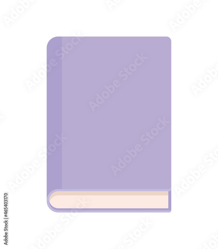 nice purple textbook
