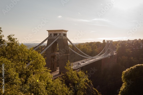 That photo from Bristol Somerset Clifton Bridge 