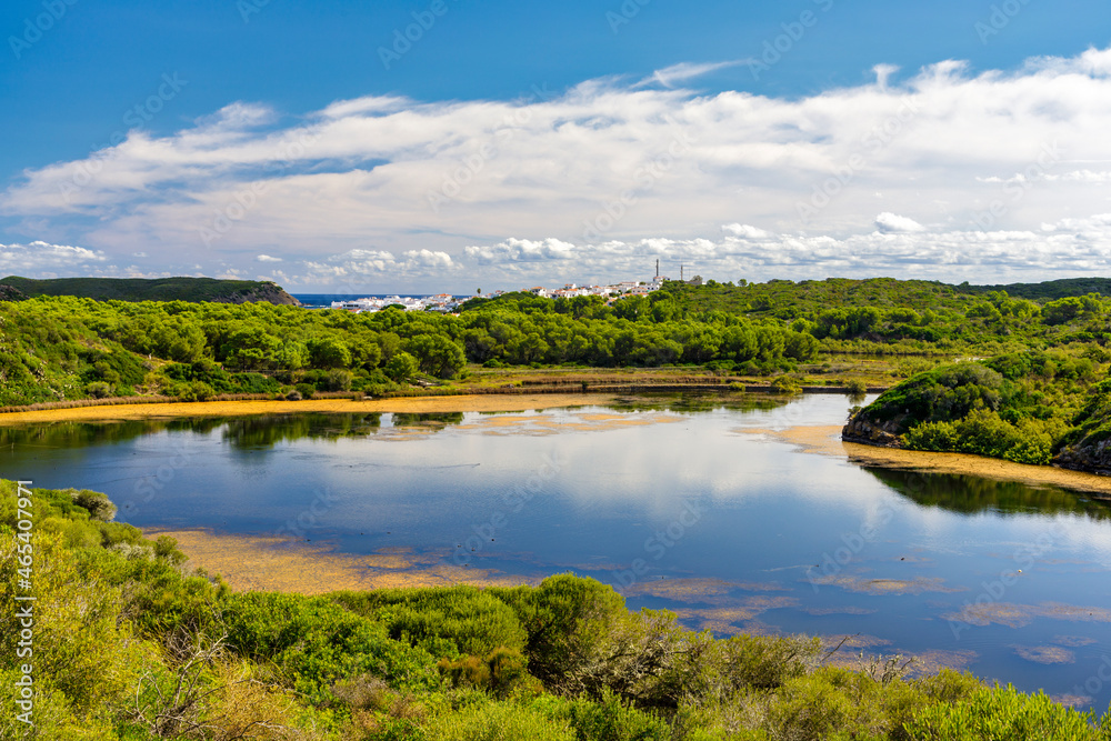 Natural Park of S´Albufera des Grau, Menorca, Balearic islands, spain