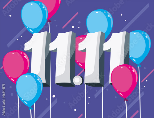 11 11 shopping day design