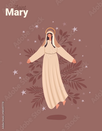 saint mary card
