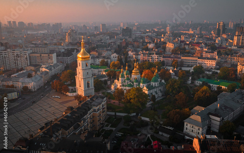 Photography st sophias cathedral kiev churh panoramic