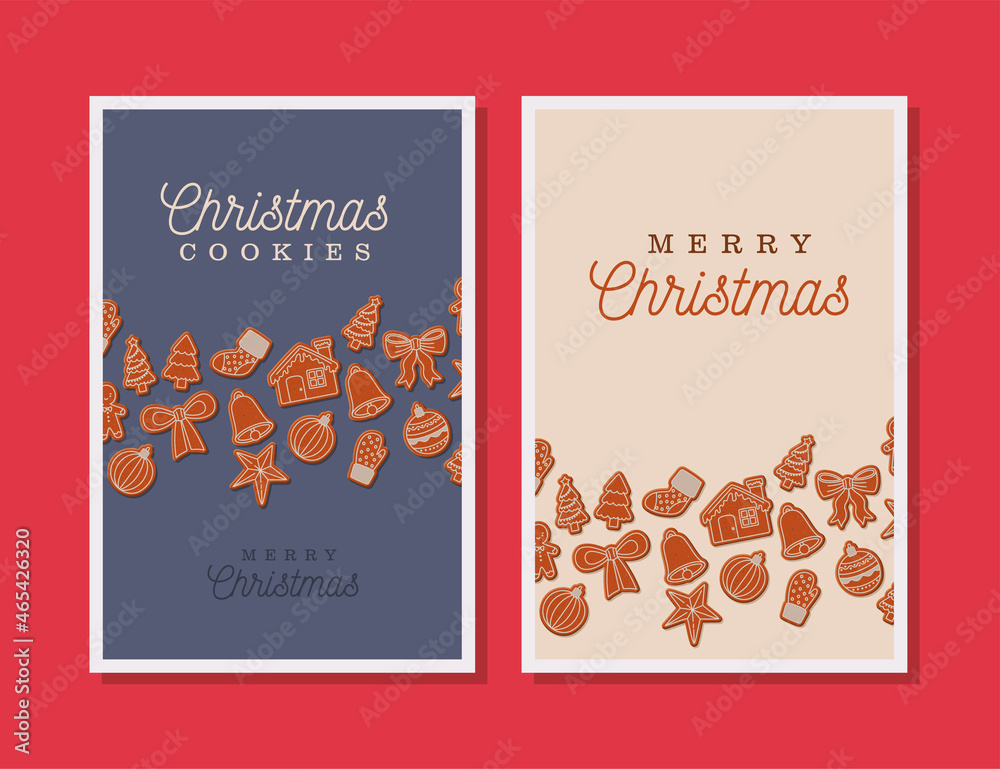 christmas cookies cards