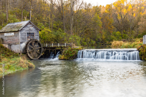 Old Hyde's Mill on a sunny day photo