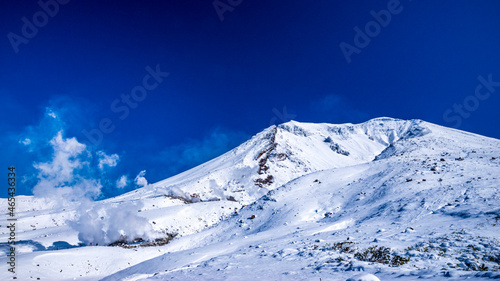 旭岳 冬 絶景 雪山