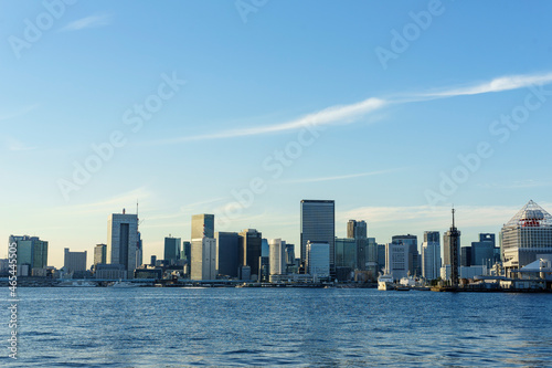 東京ベイエリア 豊洲、晴海運河の風景