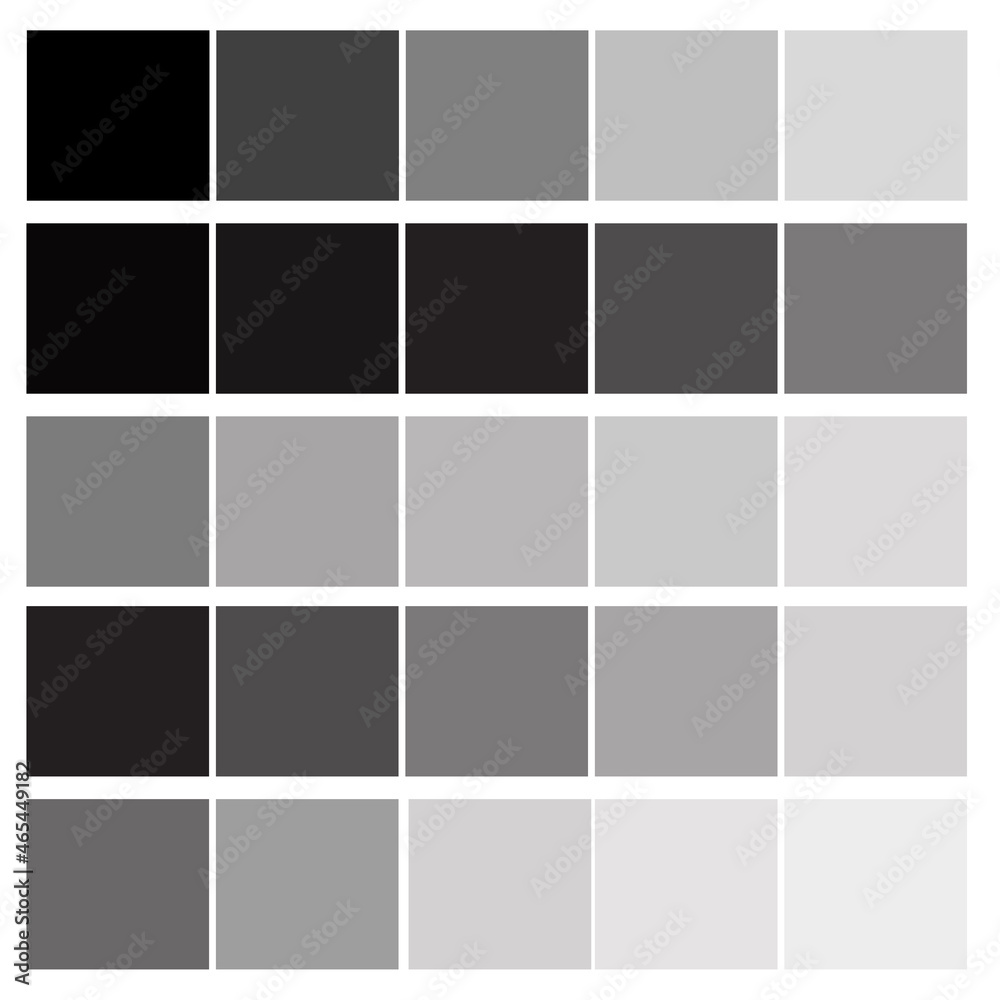 Gray color palette. Pastel effect. Art design. Fashion element. Creative background. Vector illustration. Stock image. 