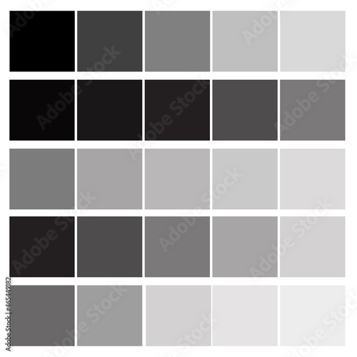 Gray color palette. Pastel effect. Art design. Fashion element. Creative background. Vector illustration. Stock image. 