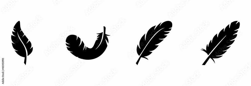 feather icon set, feather vector set feather icon set, feather vector set