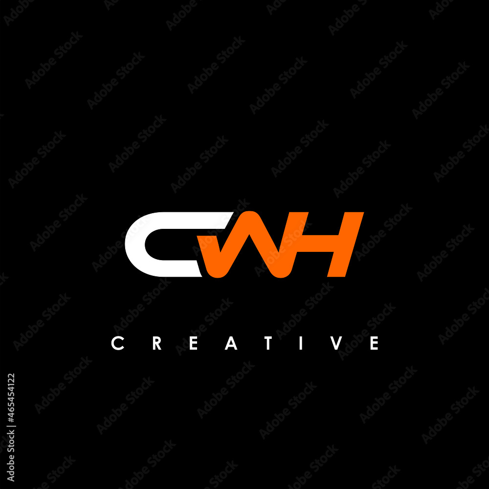 CWH Letter Initial Logo Design Template Vector Illustration CWH Letter Initial Logo Design Template Vector Illustration