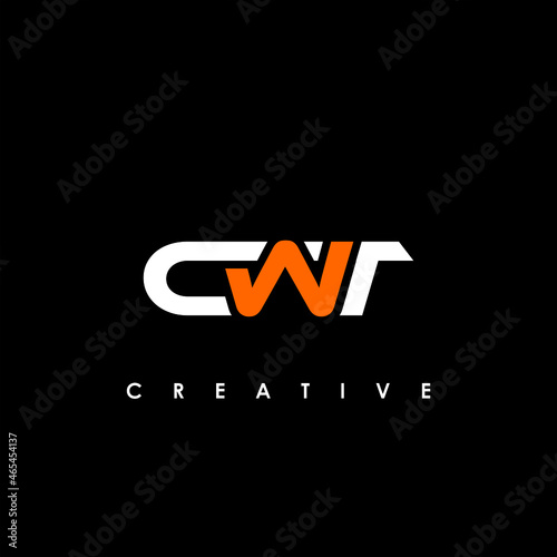 CWT Letter Initial Logo Design Template Vector Illustration photo