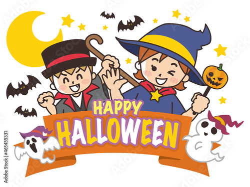 ハロウィーンのイメージイラスト