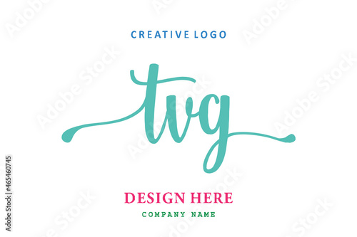TVG lettering logo is simple, easy to understand and authoritative