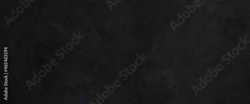 Panel kuchenny z motywem Panorama of Dark grey black slate background or texture. Black granite slabs background.