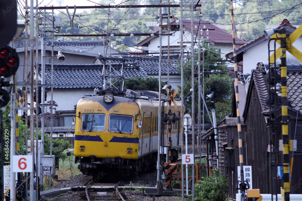 島根県出雲市松江市の一畑電車 島根県出雲市松江市の一畑電車