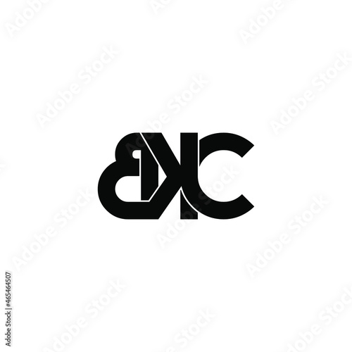 Free Download bkc initial letter monogram logo design - GFXLoad