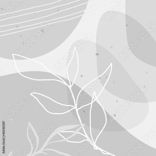 Abstract white tone Memphis social background