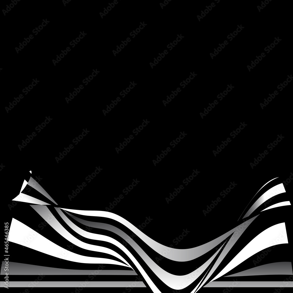Fototapeta premium Black abstract background design vector