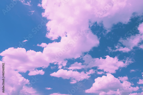Photography pink clouds, sky background
