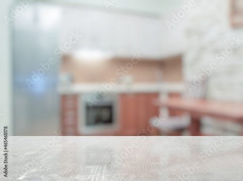 white table in the kitchen © vlntn