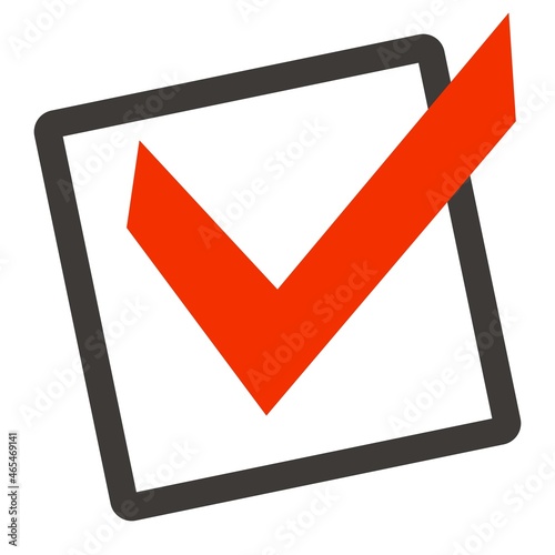 チェックボックス_はみ出し_赤