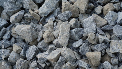 Stones on a walkway