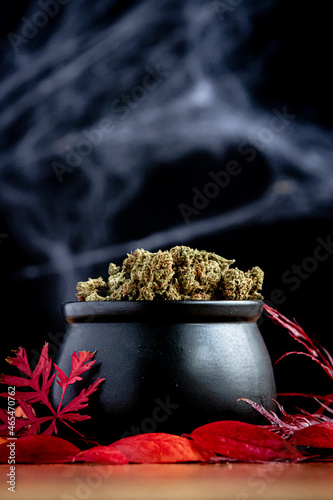 Cannabis Halloween Cauldron